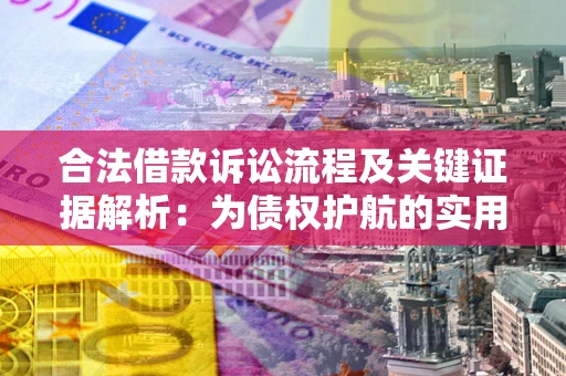 武汉合法借款诉讼流程及关键证据解析：为债权护航的实用指南