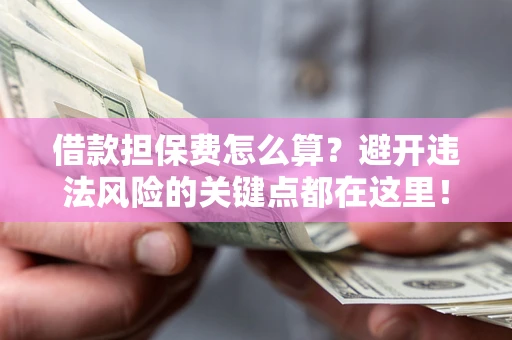 武汉借款担保费怎么算？避开违法风险的关键点都在这里！