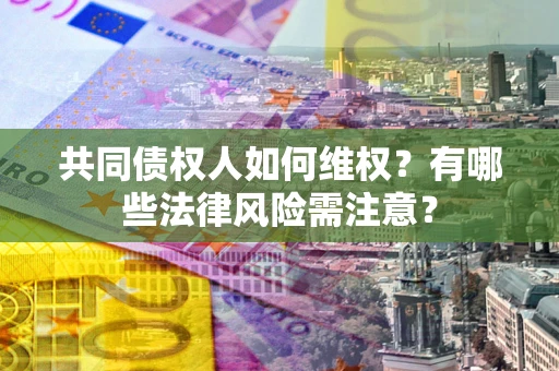 武汉共同债权人如何维权？有哪些法律风险需注意？