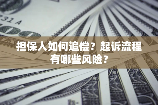 武汉担保人如何追偿？起诉流程有哪些风险？