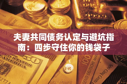 武汉夫妻共同债务认定与避坑指南：四步守住你的钱袋子