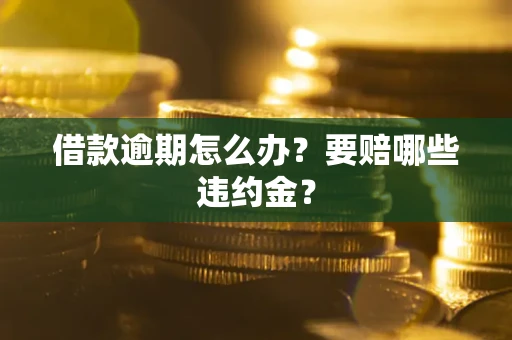 武汉借款逾期怎么办？要赔哪些违约金？